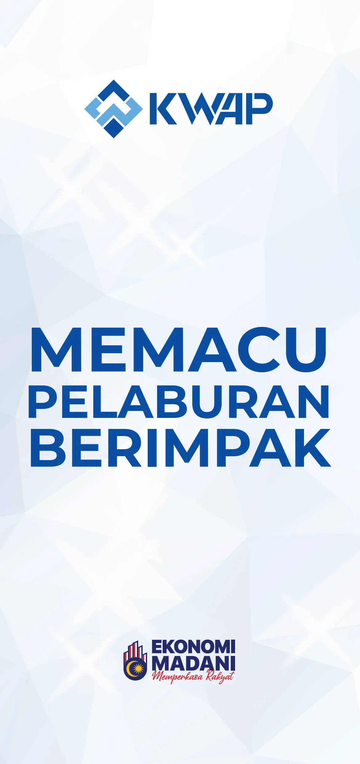 Kulit hadapan brosur Memacu Pelaburan Berimpak