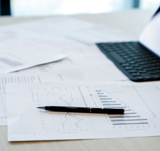 Private equity investment team discussion
